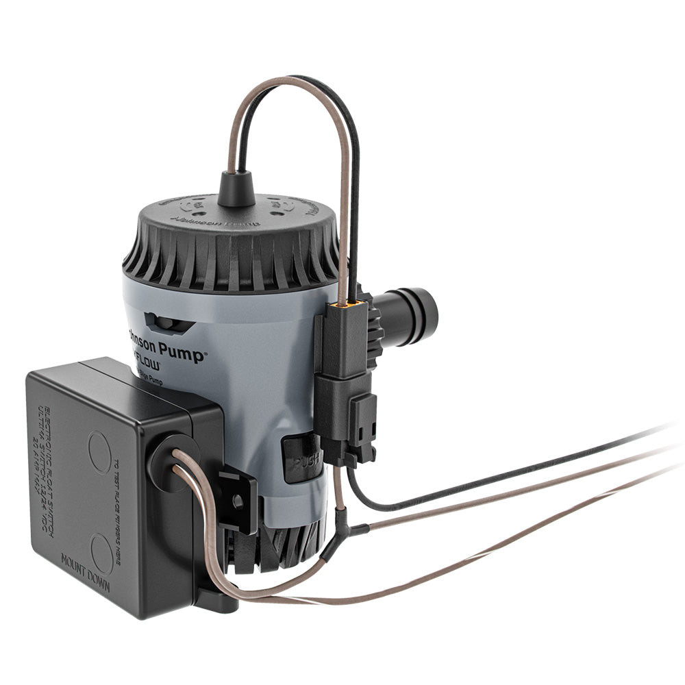 Johnson Pump Aqua Void Ultima Combo 800 GPH Bilge Pump 12V 101363601