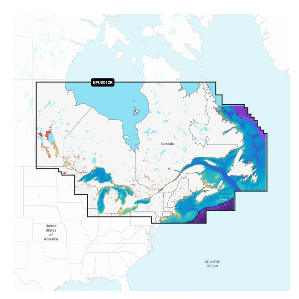 Navionics Platinum NPUS012R Canada East Great Lakes 010C146640