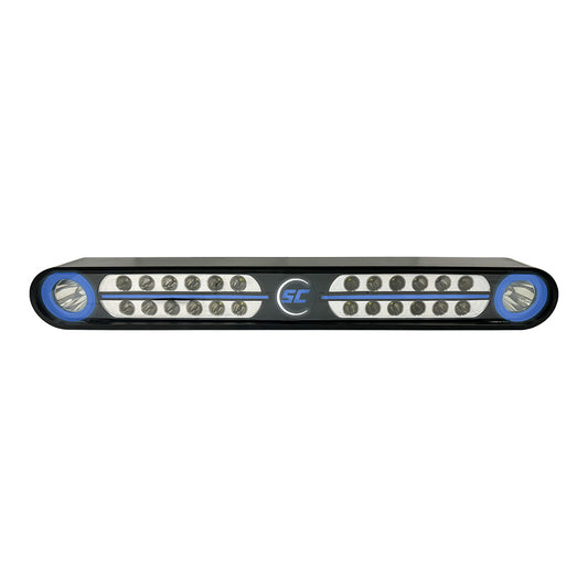 ShadowCaster Eagle Ray LED Light Bar Black Housing Dual Optics SCMEAGLERAYBK