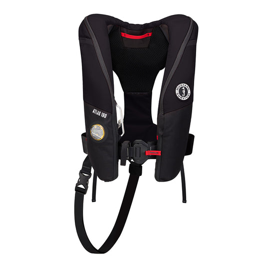 Mustang Atlas 190 DLX Open Ocean Inflatable PFD Black MD3195E1130
