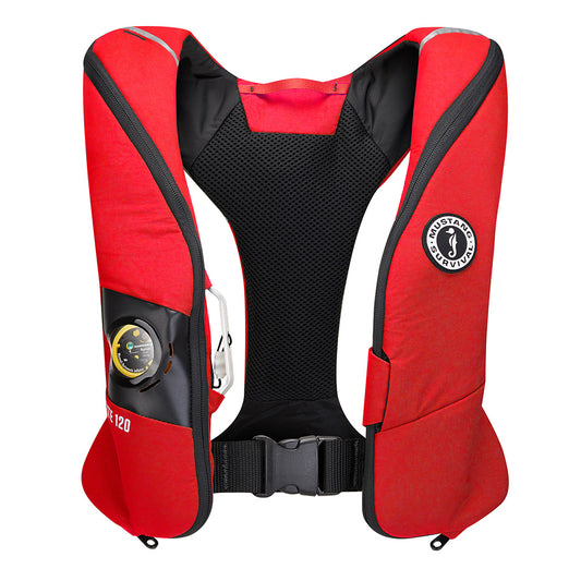 Mustang Elite 120 Coastal Inflatable PFD Red MD517040