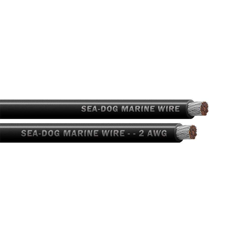 SeaDog 2 AWG Black Battery Cable 100 8002012