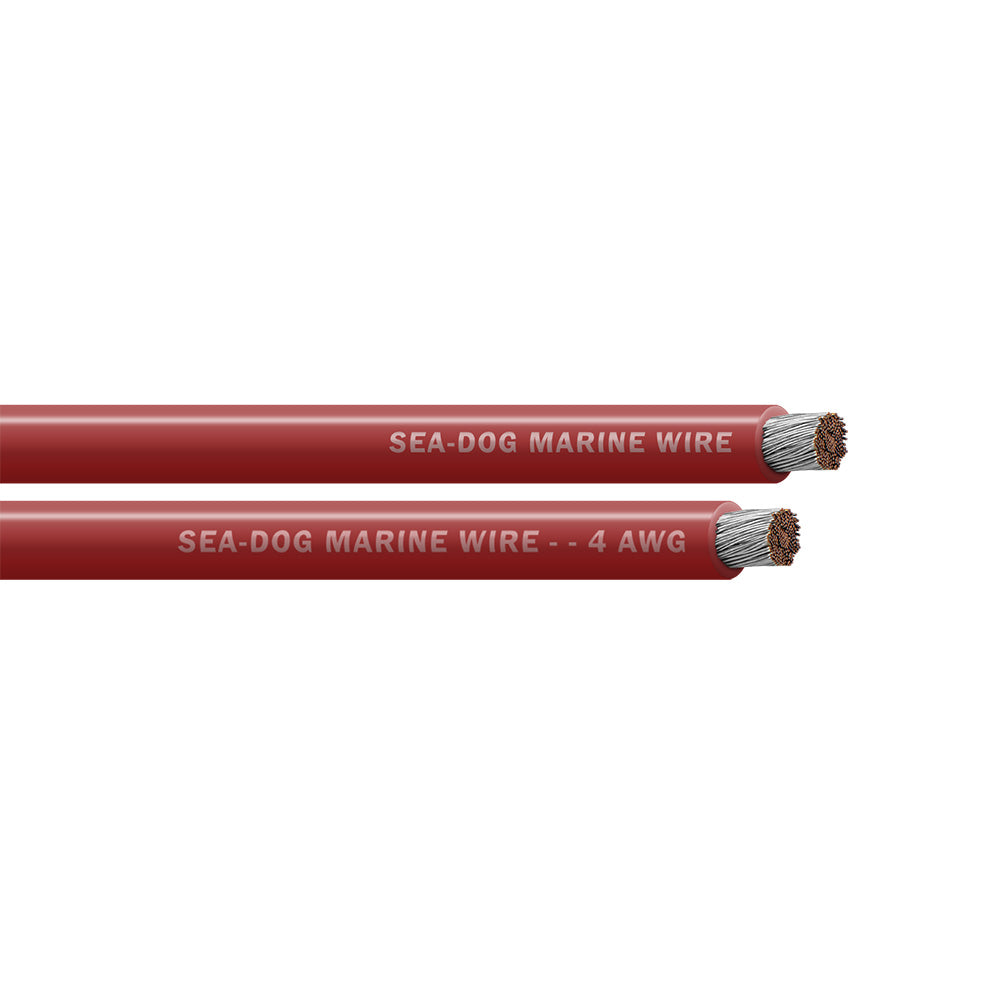 SeaDog 4 AWG Red Battery Cable 50 8004021