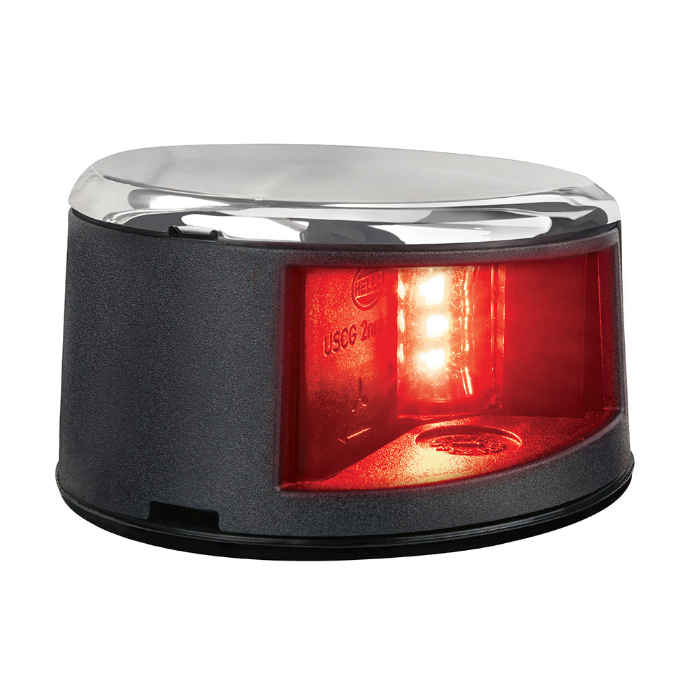 Hella Marine NaviLED Gen II Port Deck Mount Navigation Lamp Stainless Steel 017910011