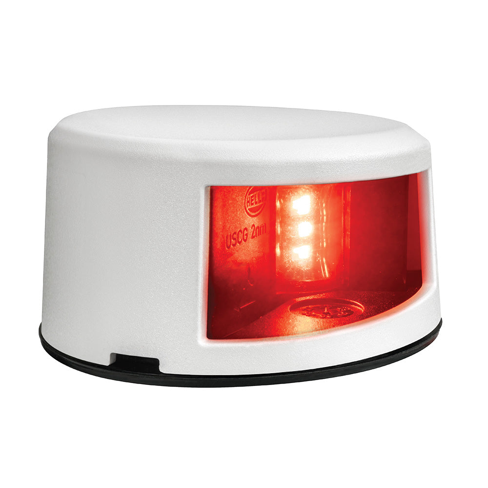 Hella Marine NaviLED Gen II Port Deck Mount Navigation Lamp White 017910101