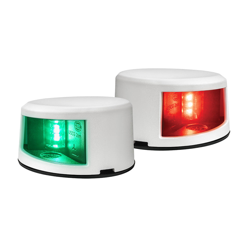 Hella Marine NaviLED Gen II PortStarboard Deck Mount Navigation Lamps White 017910811