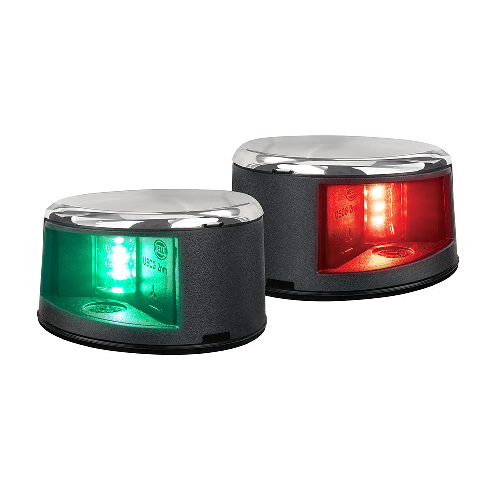 Hella Marine NaviLED Gen II PortStarboard Deck Mount Navigation Lamps Stainless Steel 017910821