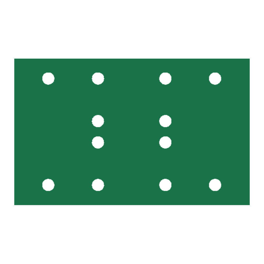 RUPES PROCUT Film Abrasive Sheet 80mm x130mm 315 x 51 12 Holes P68 Grit Box of 100pcs 945FB080