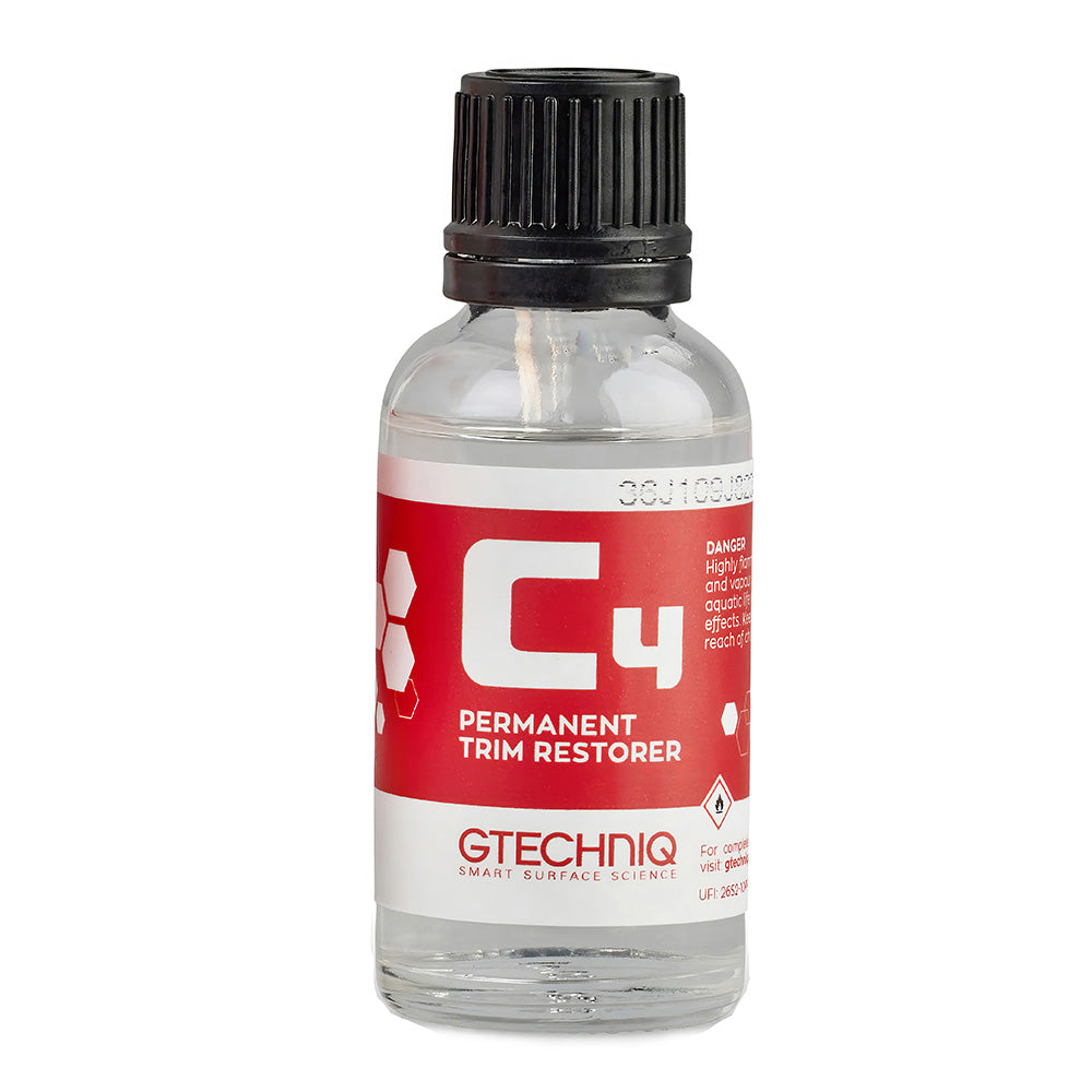 Gtechniq Auto C4 Permanent Trim Restorer 15ml C4 0015