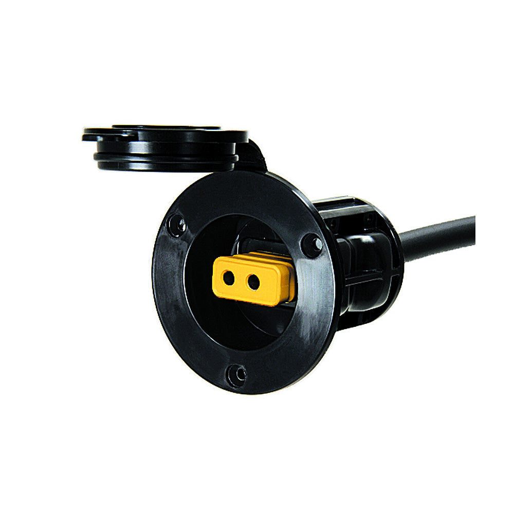 Cannon Flush Mount Power Port Black 1903012