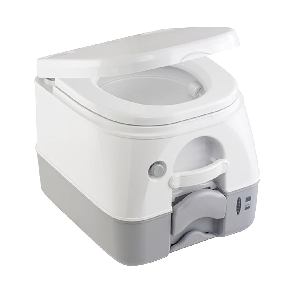 Dometic 974 MSD Portable Toilet wMounting Brackets 26 Gallon Grey 301197406
