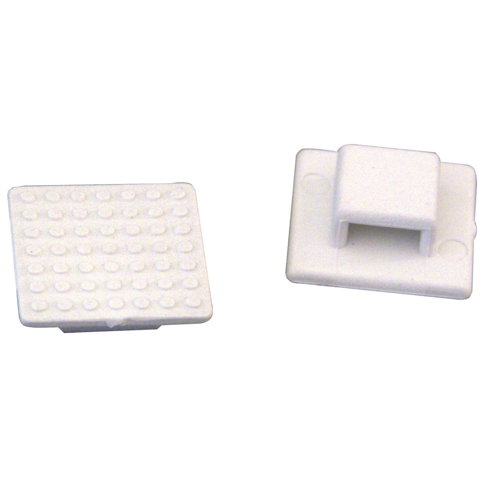 Weld Mount AT3 Small White Nylon Wire Tie Mount Qty 50 803950