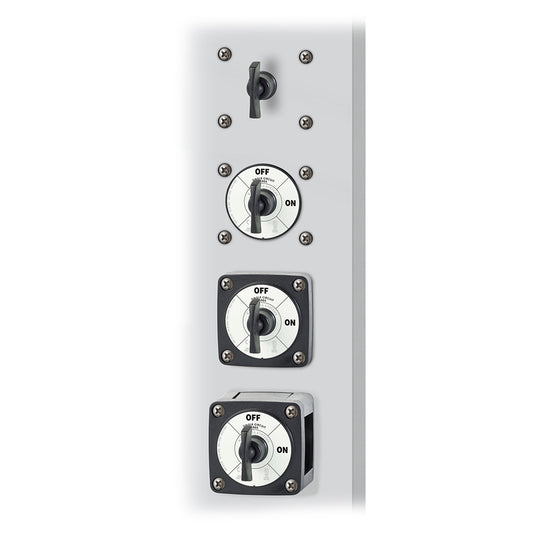 Blue Sea 6005200 Battery Switch Single Circuit ONOFF Black 6005200