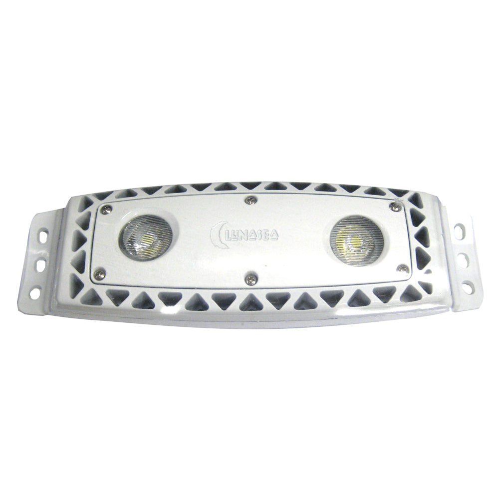Lunasea High Intensity Outdoor Dimmable LED Spreader Light White 1100 Lumens LLB472W2110