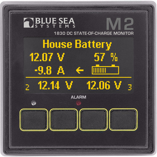 Blue Sea 1830 M2 DC SoC State of Charge Monitor 1830