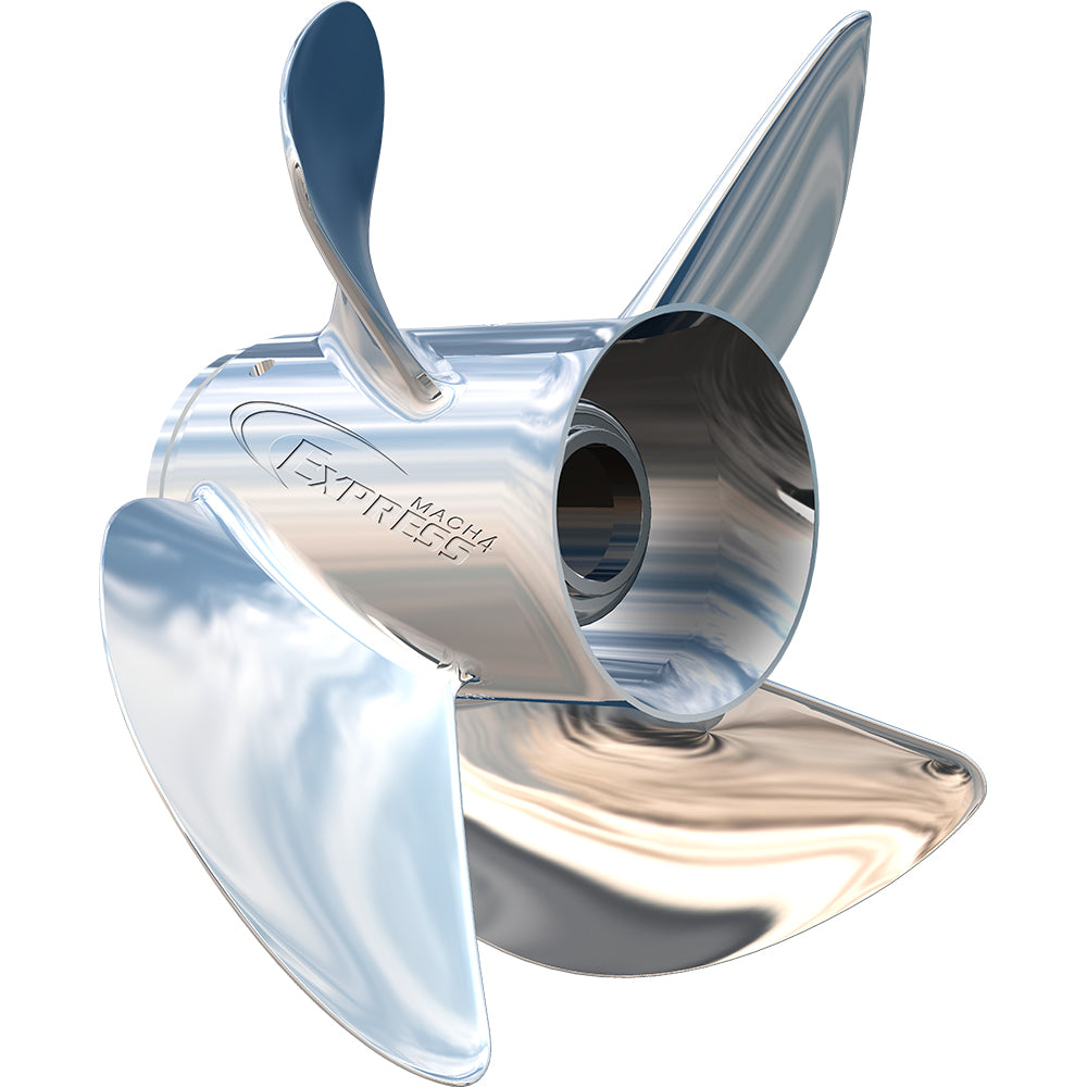 Turning Point Express Mach4 Right Hand Stainless Steel Propeller EX1EX213154 4Blade 135 x 15 Pitch 31431530