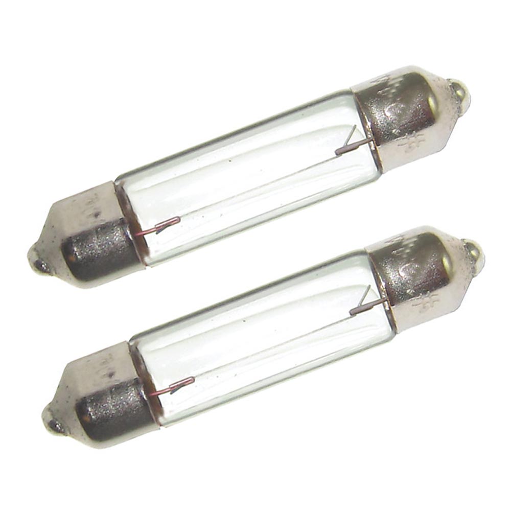 Perko Double Ended Festoon Bulbs 12V 10W 74A Pair 0070DP0CLR