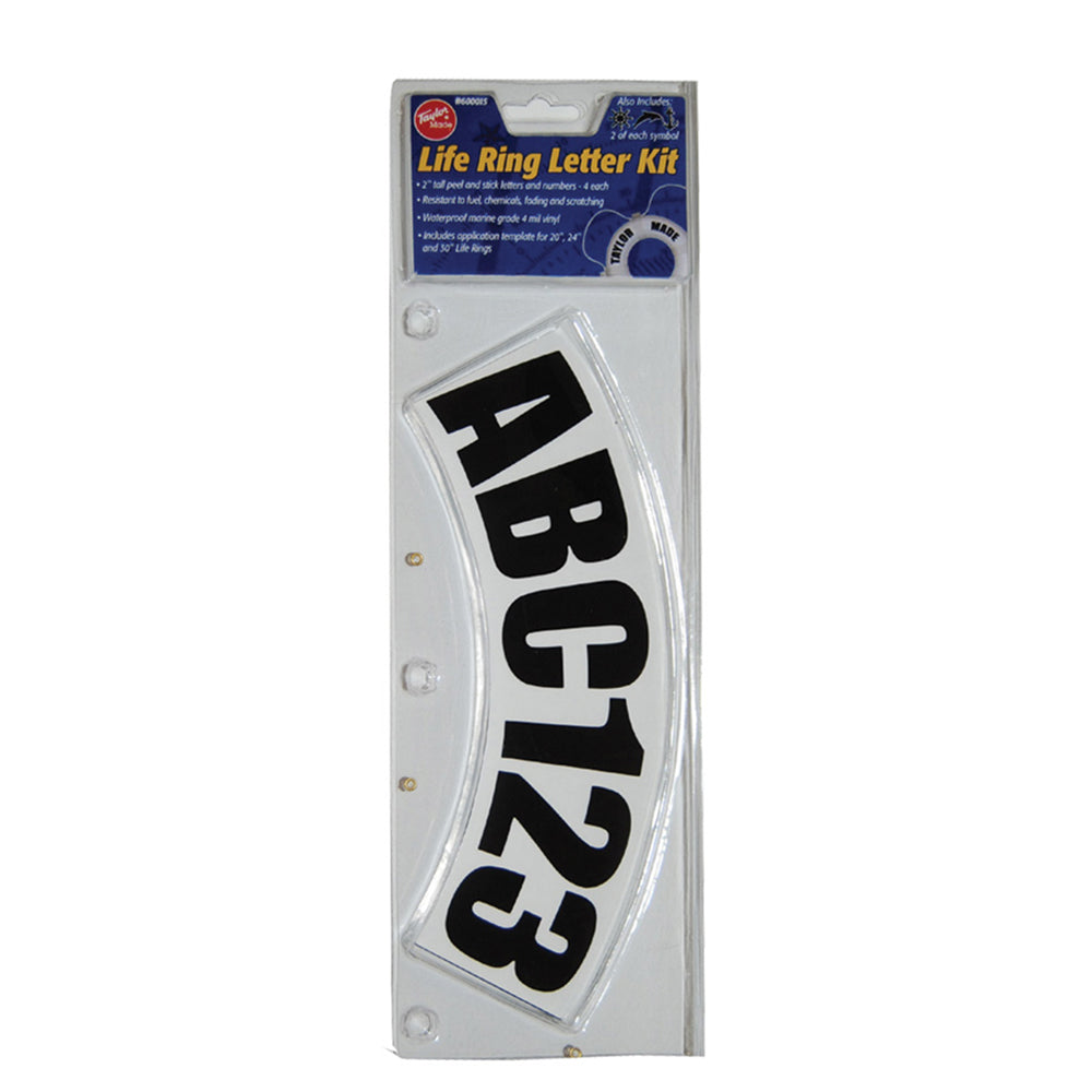Taylor Made Life Ring Letter Kit 600015