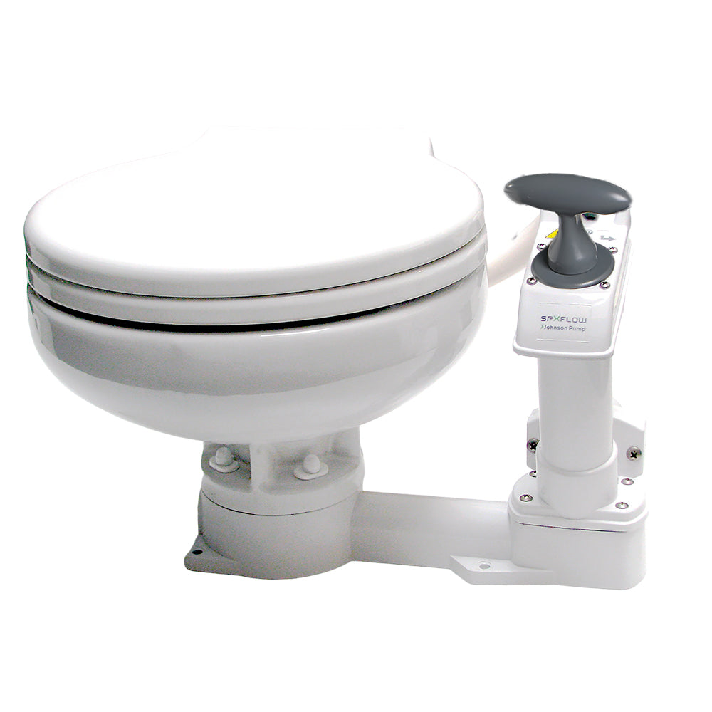 Johnson Pump AquaT Manual Marine Toilet Super Compact 804762501
