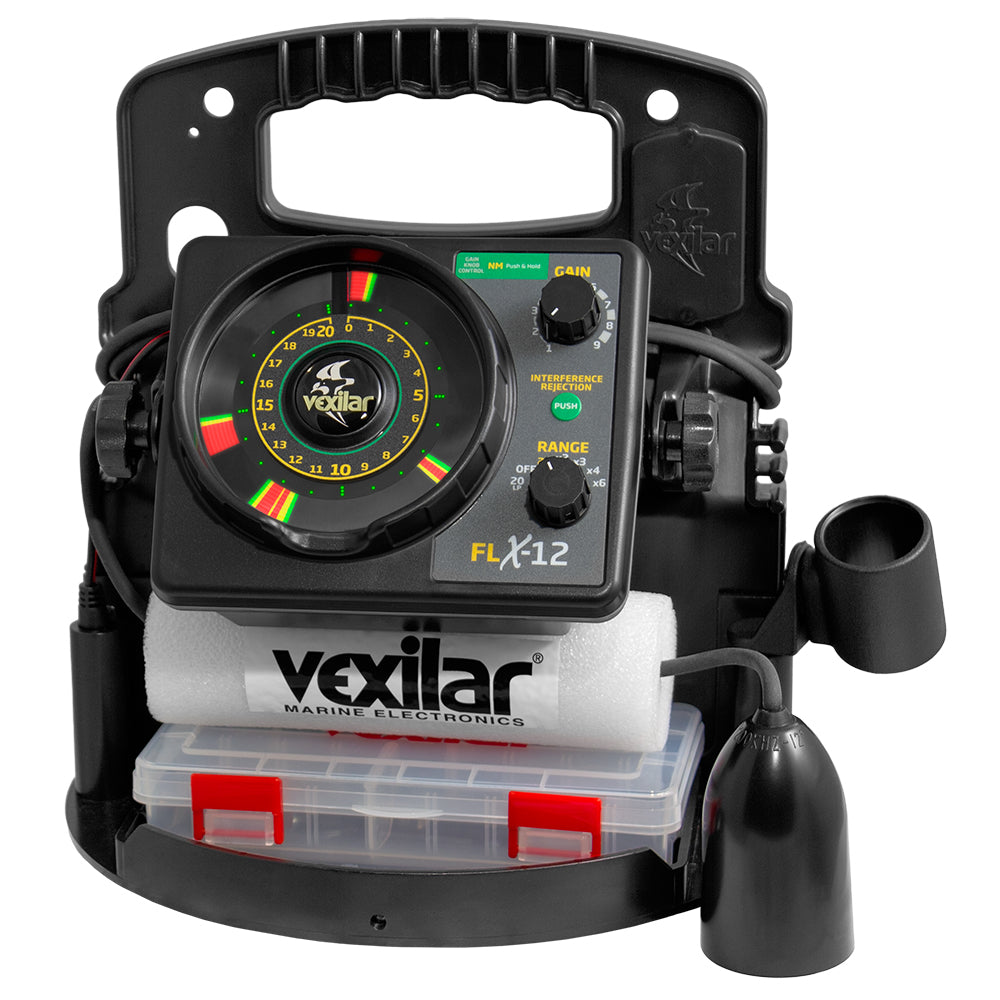 Vexilar FLX12 Pro Pack II w12 Ice Ducer IPX1212