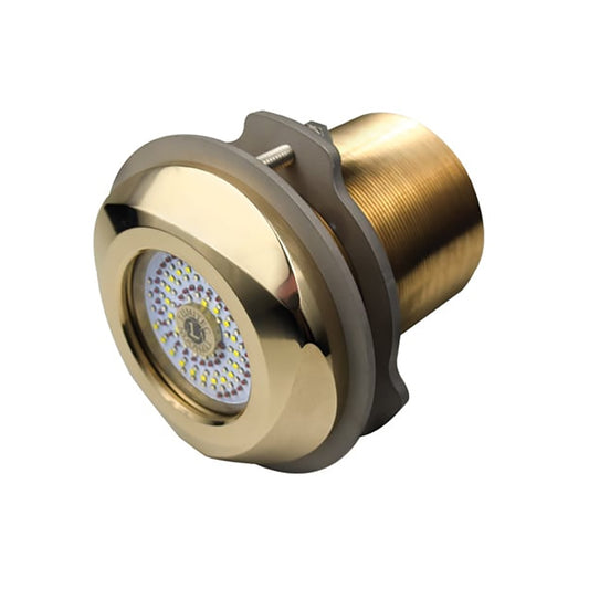 Lumitec SeaBlaze Typhoon Underwater Bronze ThruHull LED Light WhiteBlue 101448