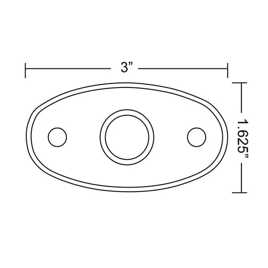 RIGID Industries ASeries Rock Light Kit 6 Blue Lights Black 400283