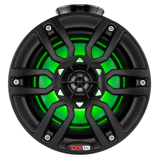 DS18 HYDRO 65 Compact Wakeboard Pod Tower wRGB Light 300W Black NXLPS6BK