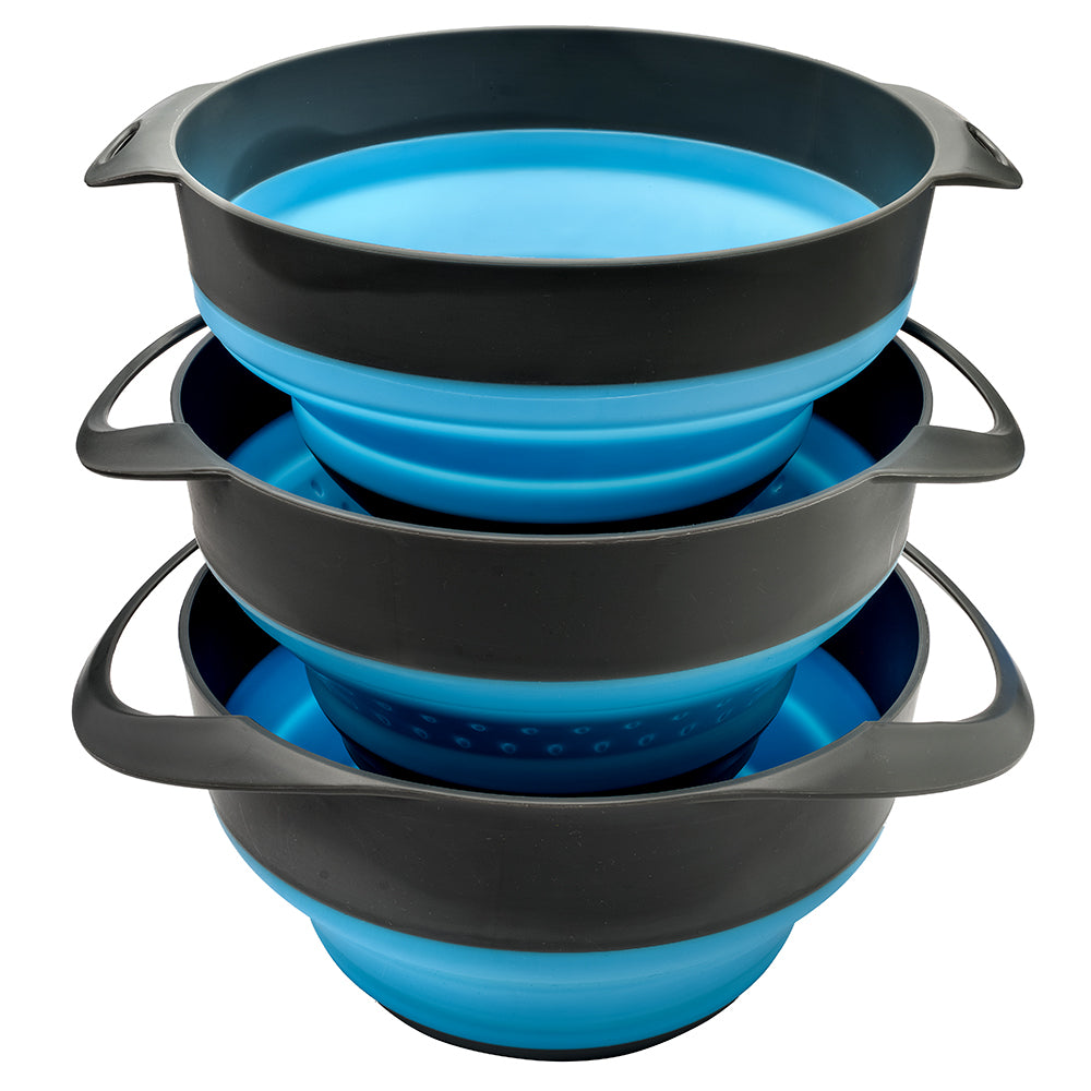 SOL Survive Outdoors Longer Flat Pack Bowls Strainer Set 01401006