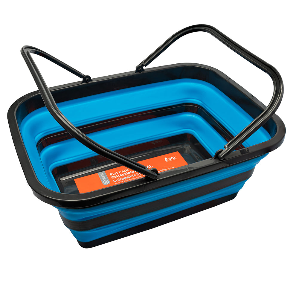 SOL Survive Outdoors Longer Flat Pack Sink 16L 01401012