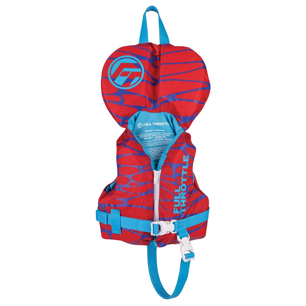 Full Throttle Infant Nylon Life Jacket Red 11240010000022
