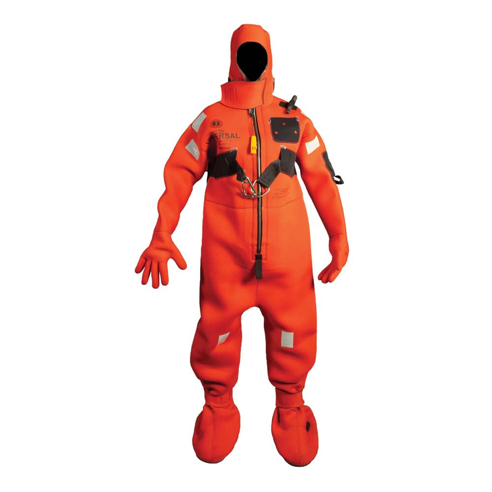 Mustang Neoprene Cold Water Immersion Suit wHarness Red Adult Oversized MIS240HR40209