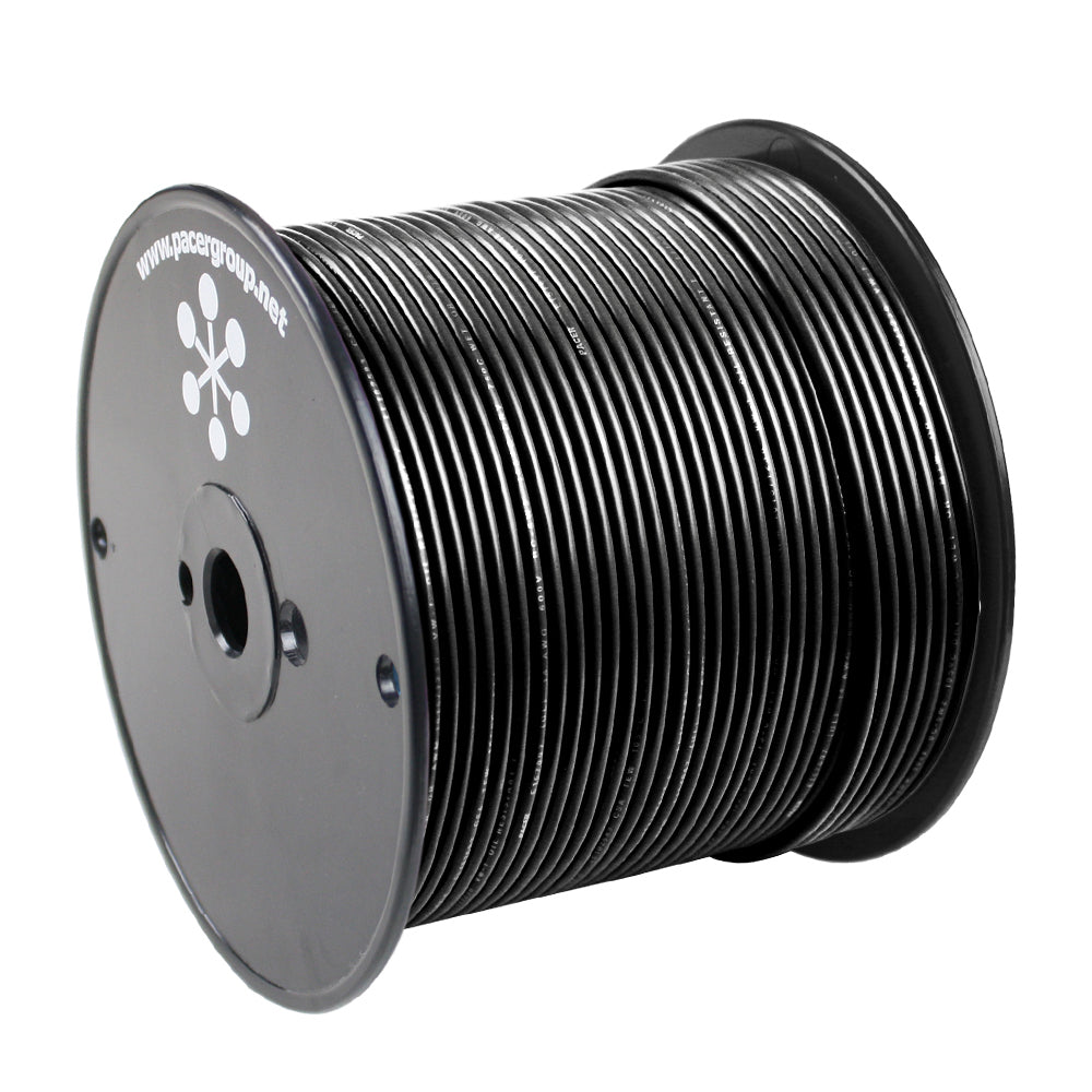 Pacer Black 14 AWG Primary Wire 500 WUL14BK500