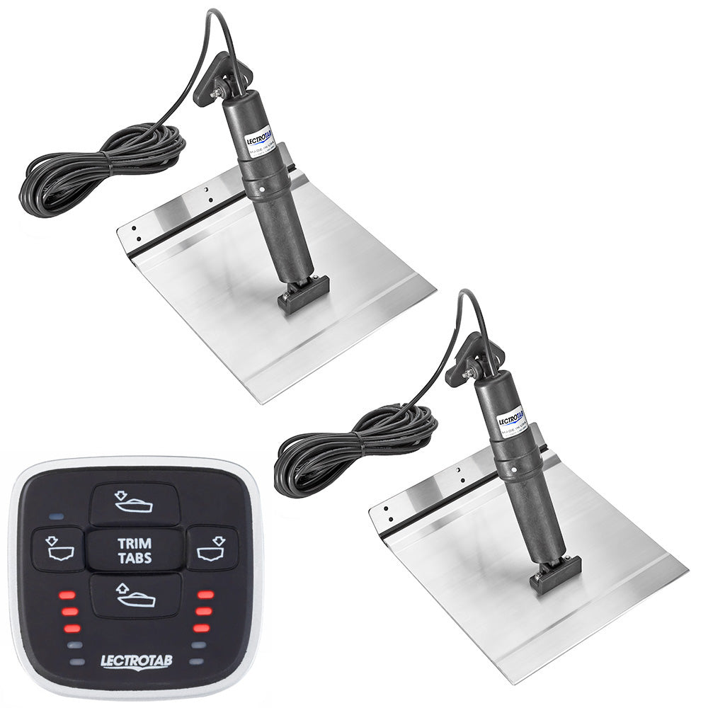 Lectrotab XKA Aluminum Alloy Trim Tab Kit wMLC1 Control 9 x 18 XKASML9X18A