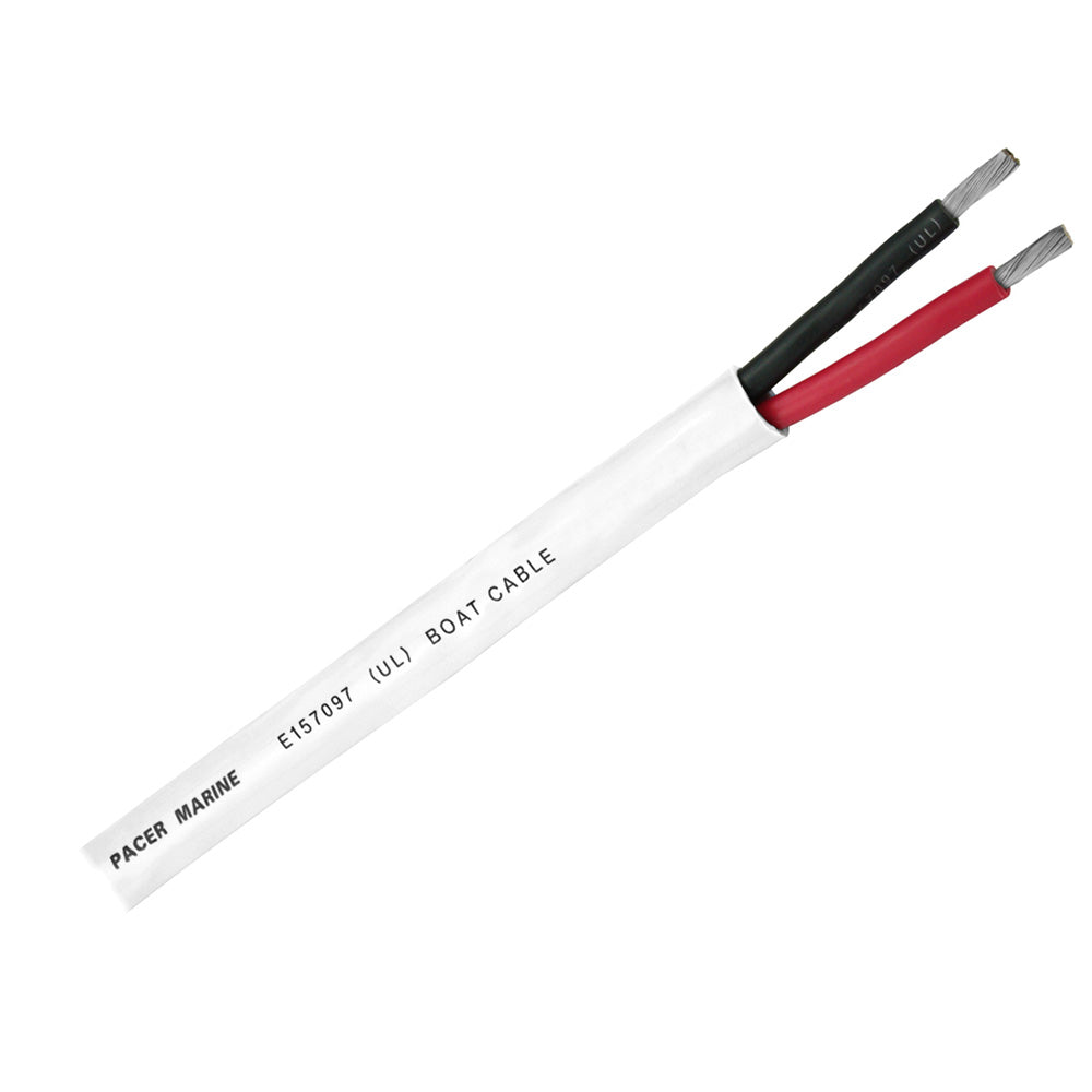 Pacer Duplex 2 Conductor Cable 500 122 AWG Round Cable Red Black WR122DC500
