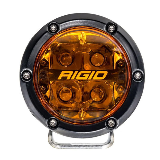 RIGID Industries 360 Series 4 Spot wAmber Pro Lens Pair 36123