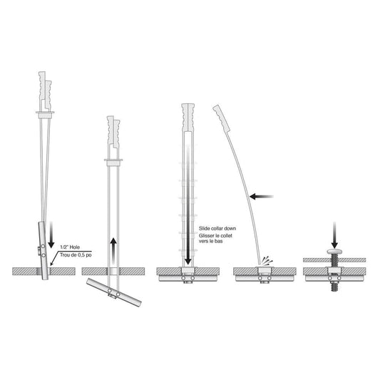 TH Marine Toggle Anchor Kit BEHA54380DP