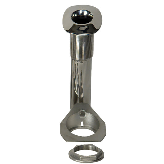 CE Smith 70 Series Screwless Flush Mount Rod Holder  15 Degree  Stainless Steel  Cast Bottom  Black Liner  Boxed 53677C