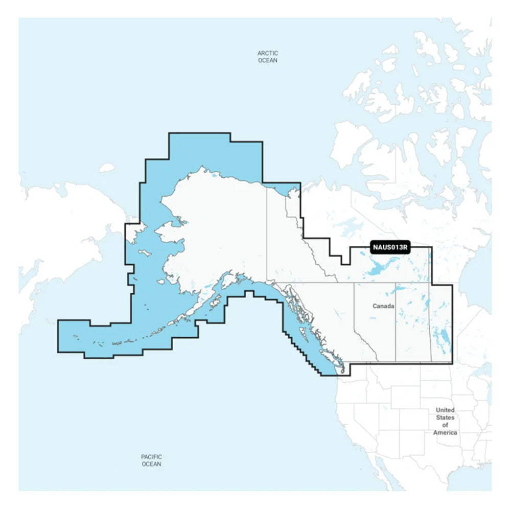 Navionics NAUS013R  Canada West  Alaska  Navionics 010C146730