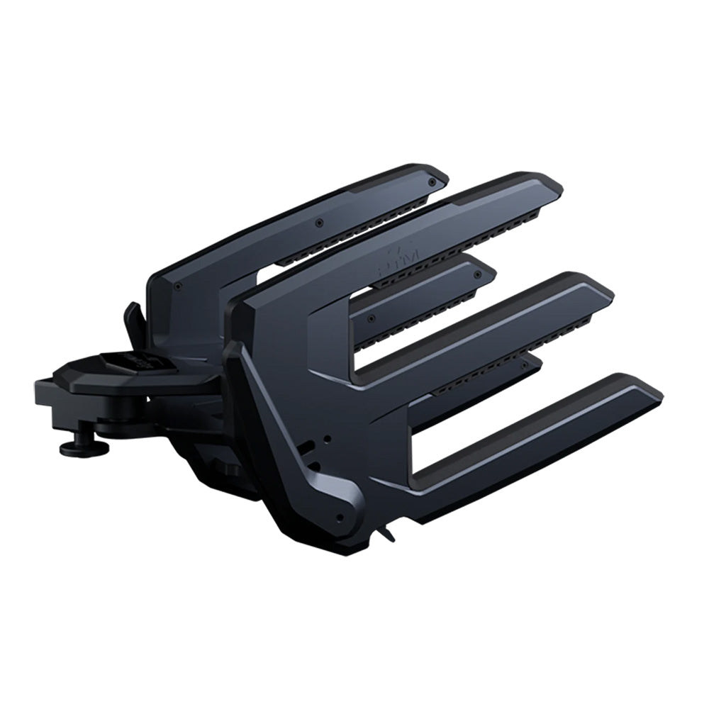 PTM Edge ClampForce 30 Clamping Wake Board Rack  Pair  Black P134919010TEBBK