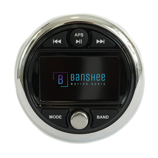 Banshee Marine 3 Gauge Style Radio wBluetooth BARSU31