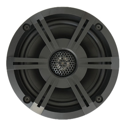 Banshee Marine 65 Marine Speaker  Black Sports Grille BARLS65SB