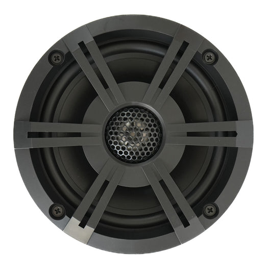 Banshee Marine 65 Marine Speaker  Black Sports Grille BARLS65SB