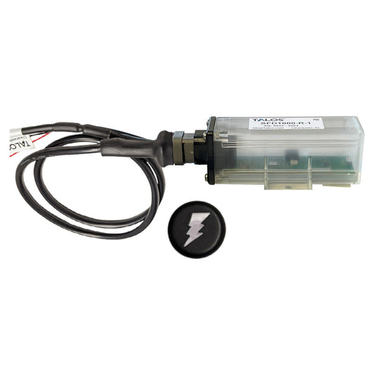 TALOS Remote Housing Lightning Detection System w20 Cable  Black Round Indicator wTranslucent Housing SFD1000RT1BOBL20FT