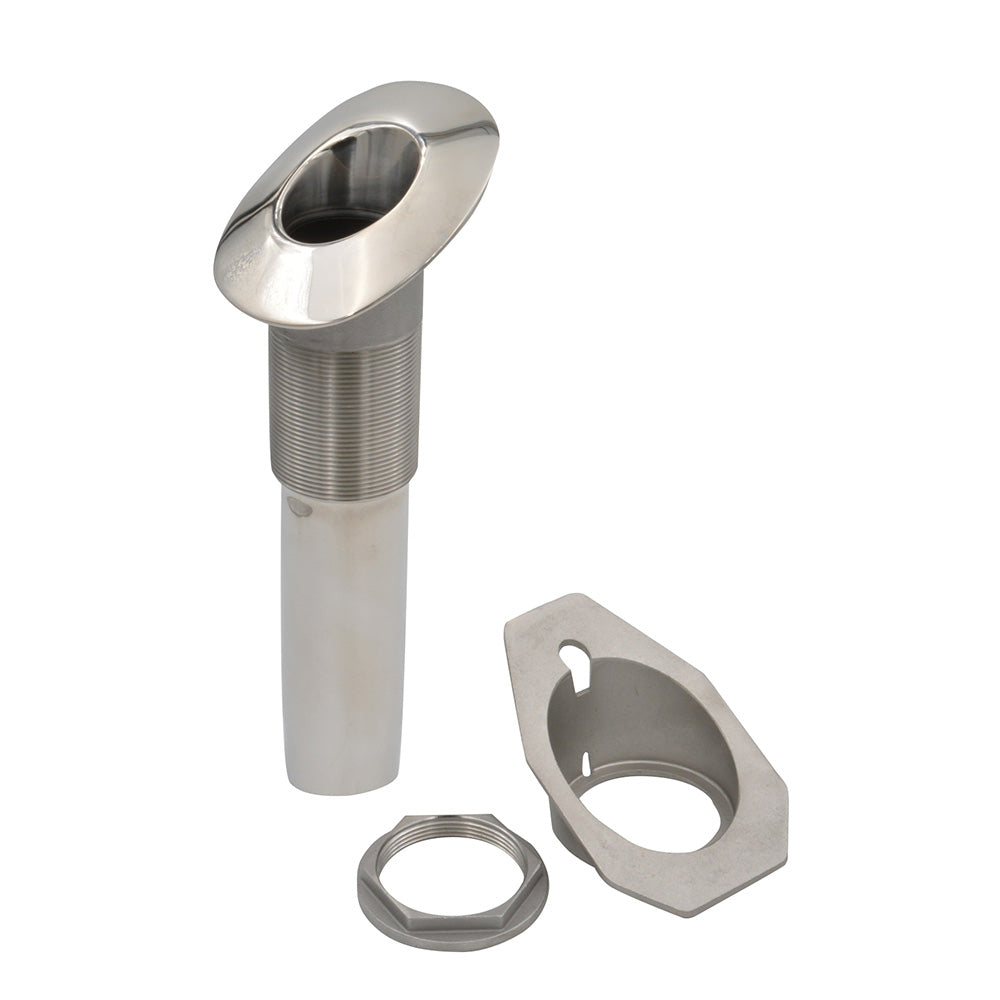 CE Smith Screwless Flush Mount Rod Holder  30 Degree  Black Liner  No Logo 53678