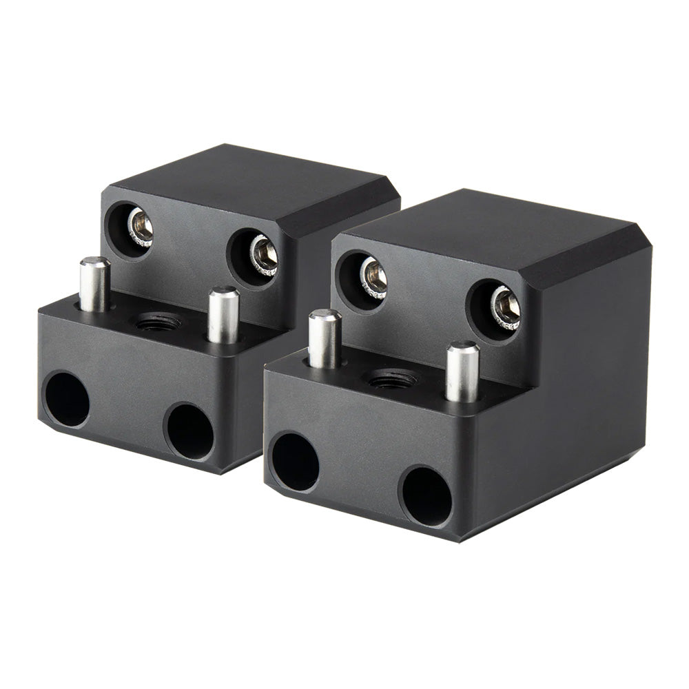 PTM Edge Board Rack Mount  4 Bolt  Black  Pair P131681400TEBBK
