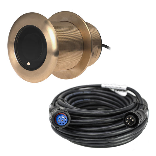 Airmar B60 ThruHull Transducer 12 Tilt 8Pin Garmin Connector Depth  Temperature B60128G