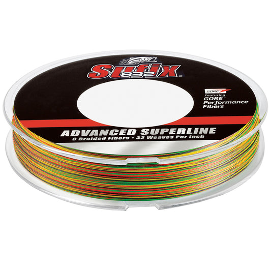 Sufix 832 Braid  80lb  Fire Tiger  300 yds 660180FT