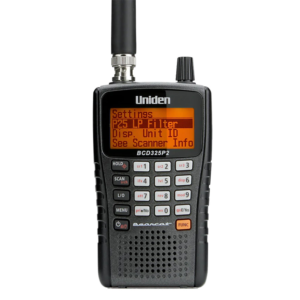 Uniden BCD325P2 Compact Digital Handheld Scanner BCD325P2