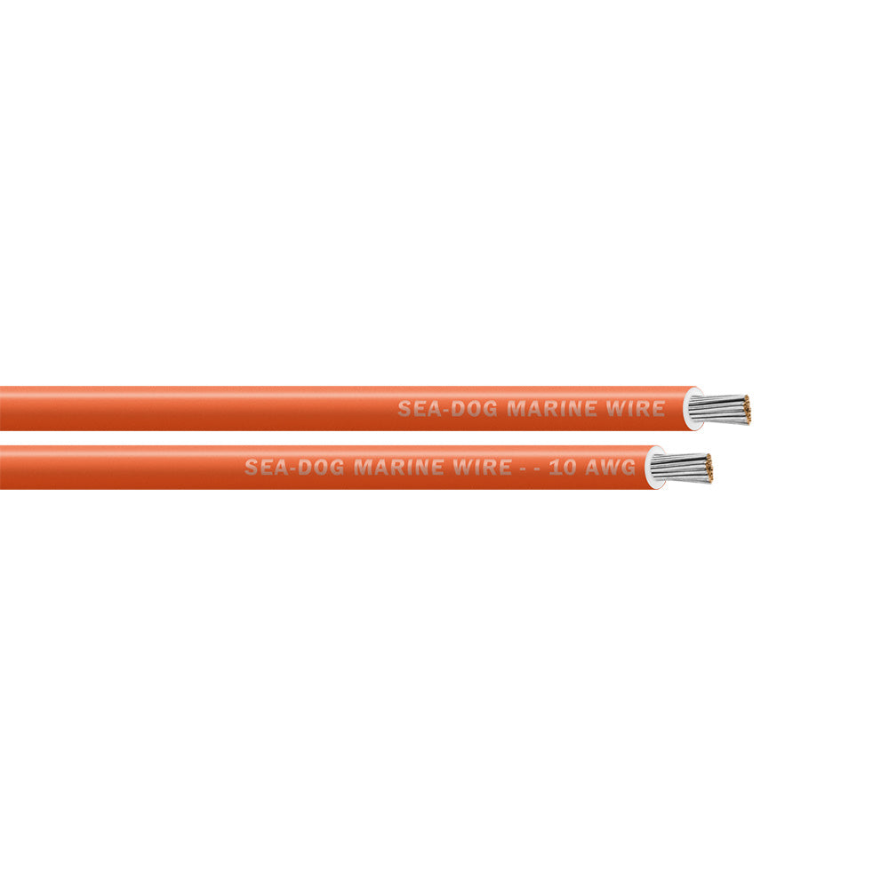 SeaDog 10 AWG Orange Primary Wire  250 8010084