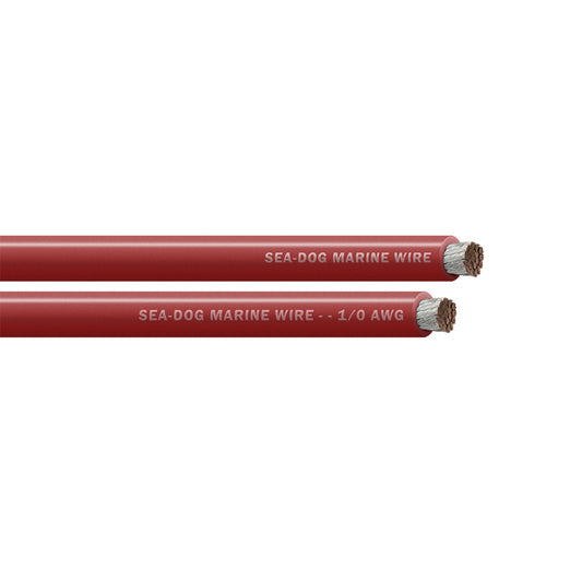 SeaDog 10 AWG Red Battery Cable  50 8011021